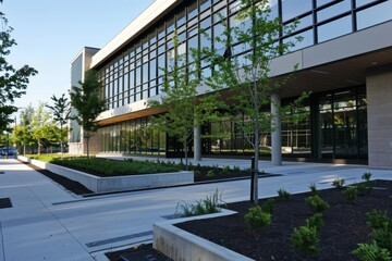 Contemporary Exterior Building