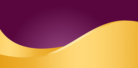 Gold wave abstract background illustration.