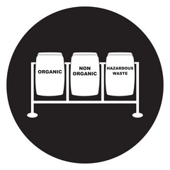 trash can icon, and its designation