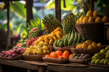 Tropical fruits - Generative AI