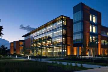 Fototapeta premium Contemporary Exterior Building