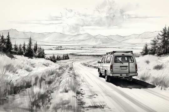 Summer road trips - Generative AI