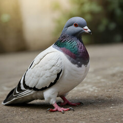 Beautiful Pigeon HD Quality Realistic AI Image 