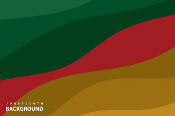Abstract background design with Juneteenth theme, with wavy patterns,Abstract wave background,