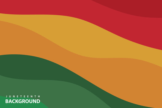 Abstract background design with Juneteenth theme, with wavy patterns,Abstract wave background,