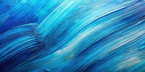 Abstract liquid blue gradient paint texture background