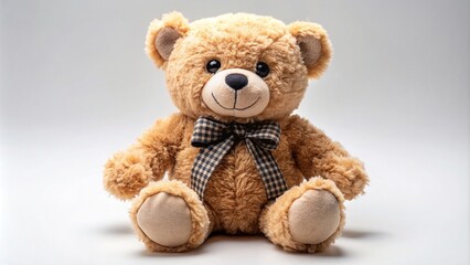 Teddy bear toy black outlines