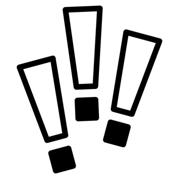 recommend clip art: exclamation mark