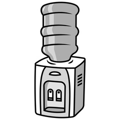 Water Cooler, Office or Home Equipment, Water Dispenser with gallon