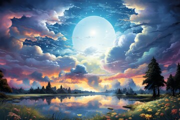 Summer storms - Generative AI