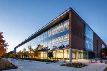 Fototapeta premium Contemporary Exterior Building