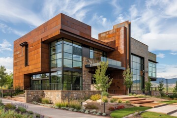 Contemporary Exterior Building