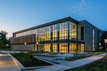 Obraz premium Contemporary Exterior Building