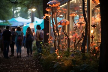 Outdoor art festivals - Generative AI