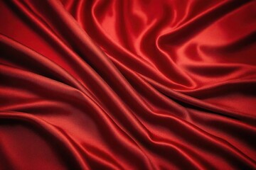 Obraz premium red satin background