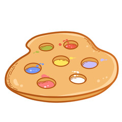 Back to school supplies clipart 