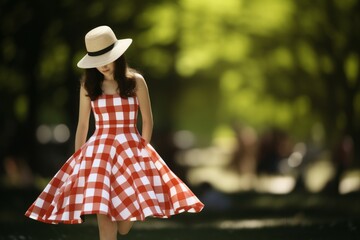 Obraz premium Summer fashion photography - Generative AI