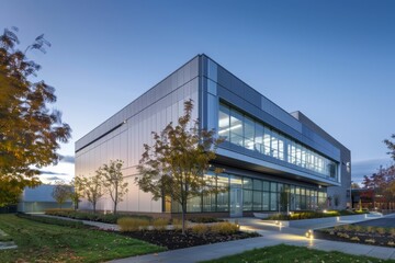 Obraz premium Contemporary Exterior Building