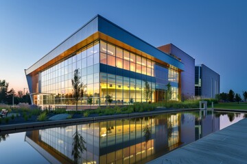 Contemporary Exterior Building