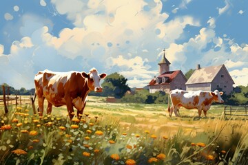 Summer farm life - Generative AI