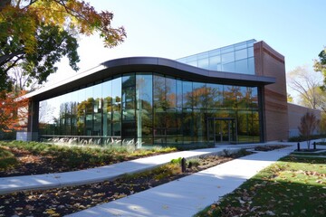 Fototapeta premium Contemporary Exterior Building