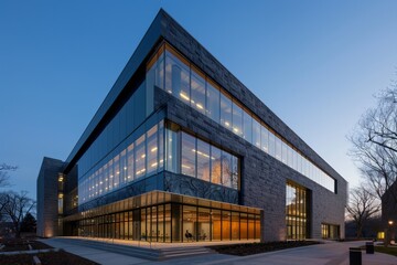 Obraz premium Contemporary Exterior Building