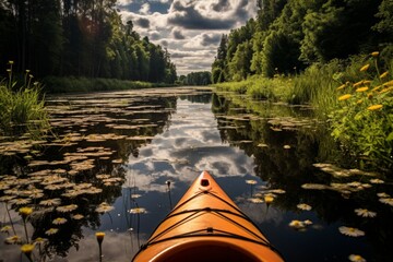 Summer kayaking - Generative AI