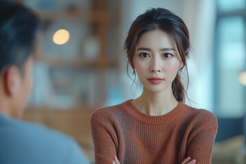 日本人のビジネスウーマンのポートレート