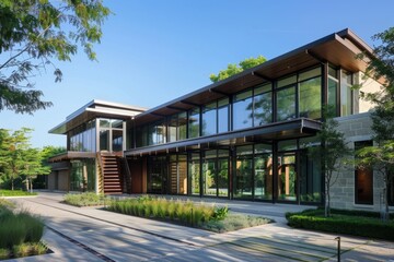 Contemporary Exterior Building