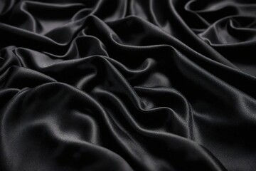 Fototapeta premium black satin background