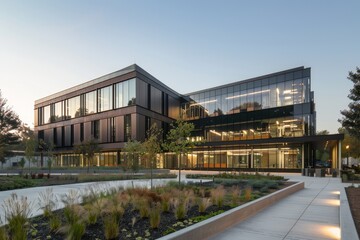 Obraz premium Contemporary Exterior Building