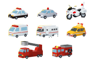 はたらく車絵本風イラスト © わらわなチャンネル