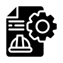 engineering glyph icon