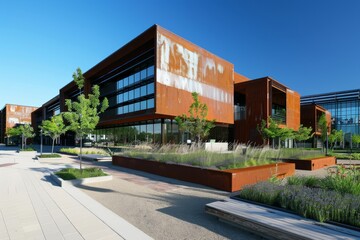 Contemporary Exterior Building