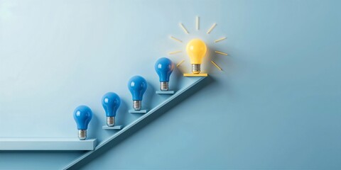 Five Lamps Highlighting Innovation and ideas for better qualification.
