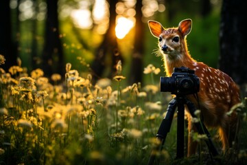 Summer wildlife sanctuaries - Generative AI
