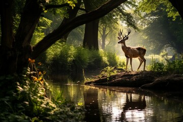 Summer wildlife sanctuaries - Generative AI