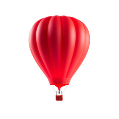 Obraz premium red hot balloon isolated