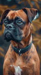 Boxer dog, boxer brindle
