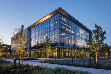 Obraz premium Contemporary Exterior Building