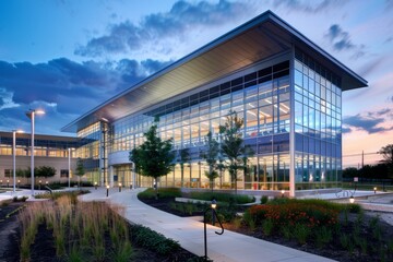 Contemporary Exterior Building