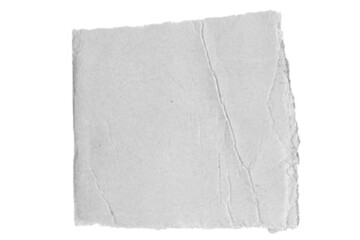 Obraz premium Glued torn rectangle white paper. paper texture background.