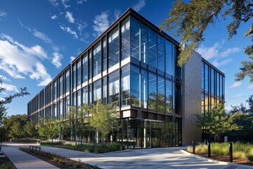 Fototapeta premium Contemporary Exterior Building