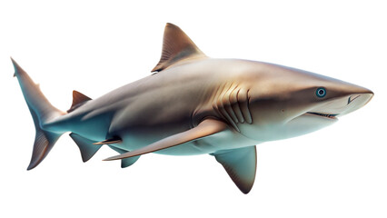 Naklejka premium Nurse Shark Image Isolated on White Background 