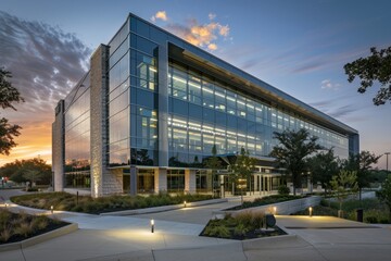 Contemporary Exterior Building