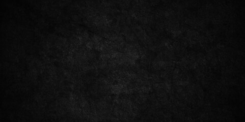 Abstract Dark Black background texture, old vintage charcoal black backdrop paper with watercolor. Abstract background with black wall surface, black stucco texture. Black gray satin dark texture.