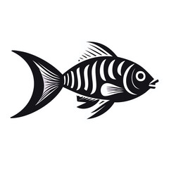 vector logo fish