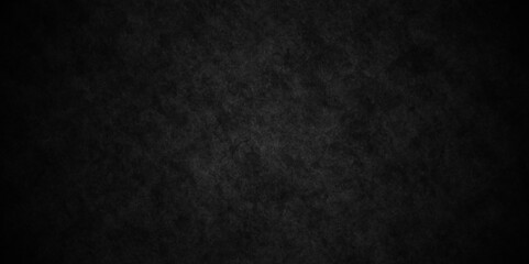 Abstract Dark Black background texture, old vintage charcoal black backdrop paper with watercolor. Abstract background with black wall surface, black stucco texture. Black gray satin dark texture.