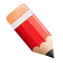 Red pencil watercolor.	
