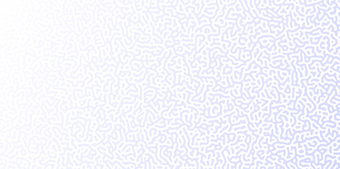 Abstract truing organic wallpaper Turing reaction diffusion monochrome seamless pattern with chaotic motion. Generative algorithm psychedelic background. Reaction-diffusion or truing pattern formation